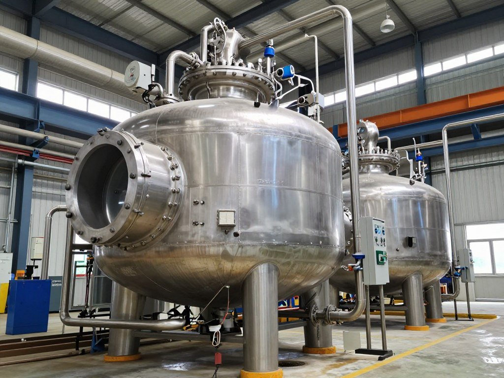PET polymerization reactor equipment