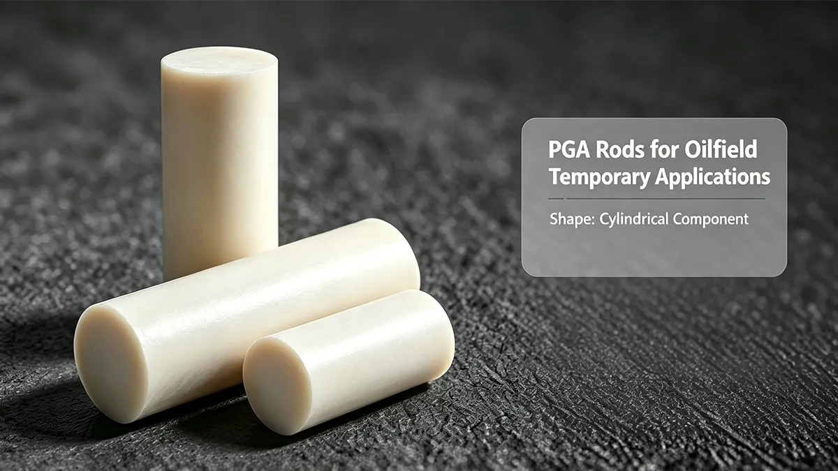 Degradable PGA Rods for Oil & Gas Well Operations