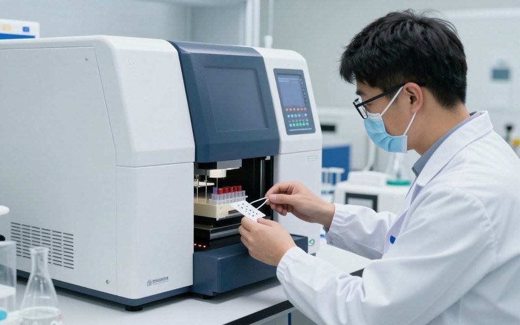 Technical laboratory facility for PGA resin quality control and testing