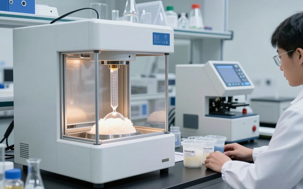 Laboratory K-value testing equipment for PVC material analysis