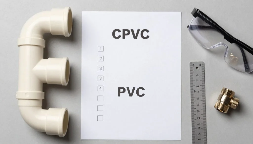 Technical FAQ about CPVC vs PVC pipe selection